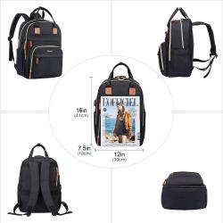 LOVEVOOK 2022 Unisex 15.6 inch large Anti-Theft Business laptop Backpacks with Lock School Bookbag Men & Women Travel Backpack