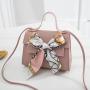 Luxury Purses and Handbags Women Ladies with Scarf China Wholesale PU Womens Bags Lichee Pattern Sling Bag Women Shoulder