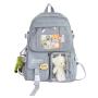 Custom New Style Clear  Kawaii Kids Campus School Backpack  Waterproof School Bags for Girls and Boys mochilas kawaii ITA bag