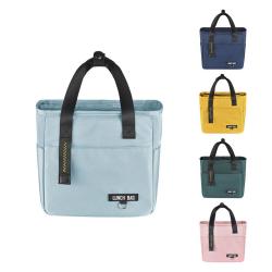 Mini Square Cooler Lunch Bag Metro 2022 Waterproof Food Delivery School Outdoor Thermal Insulation Fabric for Cooler Bags