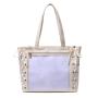 Fashion Designer Women Tote Shoulder Bags Lovely Girls Leather Lolita Bag Clear Window Customized Ita Bag
