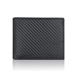 Men PU Leather Wallet RFID Blocking Card Holder Wallet With Flap