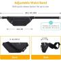 Promotion High Quality Outdoor Sport Fanny Waist Pack Travel Hiking Adjustable Waist Bag With 4 Zipper Pocket
