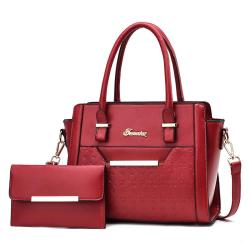 Wholesale Ladies handbags female Fashion Casual PU Leather Purses And Shoulder Handbags