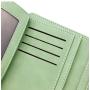 LOW PRICE Hot Selling Retro Embroidery Thread Wallet Short Buckle Wallet Pure Color Zipper Coin Purse Wallet For Girls