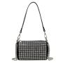 HR526 Popular Bright Diamond Small Pillow Type Bag Luxury Ladies New Dinner Party Clutch Bag Women's Trendy Chain Crossbody Bag
