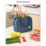 ZR893 Wholesale Waterproof Aluminum Foil Takeaway Insulated Lunch Bento Bag Thermal Insulation Portable Picnic Cooler Meal Bags