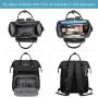 LOVEVOOK hot sale 15.6 17in Laptop bags fashion Work School Travel purses Computer backpacks Nurse Backpack women laptop bags
