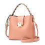 Ladies Pu Handbags Custom Logo Fashion Bucket Shoulder Pures Bag Hip-Hop Shoulder Bag Handbag bolsas para mujer