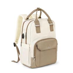 New Arrival Women's Backpack Multi-Functional Waterproof Oxford Softback Computer Bag with USB and Anti-Theft
