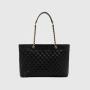 2024 Wholesale Custom Stitching Tote Business Handbags Large Capacity Shoulder Bag Ladies Leather Tote Bags
