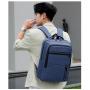 HR162 Unisex USB Charge Waterproof Business Men's Bags Fashionable And Simple Travel Backpack Oxford Business Laptop Backpacks