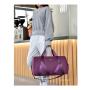 customized logo large capacity pink duffle bags gym women waterproof sports travel bag