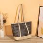 2024 Ladies Tote Bag Fashionable Single Handle Design with Chain Decoration Portable Handbag Women-Joker Foreign Trade Wholesale