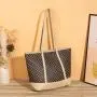 2024 Ladies Tote Bag Fashionable Single Handle Design with Chain Decoration Portable Handbag Women-Joker Foreign Trade Wholesale