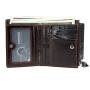 XL298 Accept Customized Logo Genuine Leather Soft Comfortable Triple Folding Billfold Best Selling Men's Short Leather Wallet