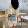 Summer Relaxation Korean New Style Small Square Bag Candy Color Popular Street Fashion Single Shoulder Bag Mini Oxford Cloth Bag