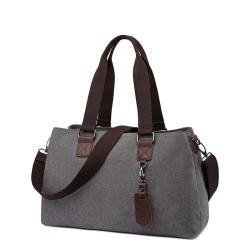 Casual Canvas Travel Handbag Satchel Messenger Bag for Men & Women Business Trip Shoulder bag Laptop Handbags book bag