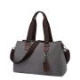 Casual Canvas Travel Handbag Satchel Messenger Bag for Men & Women Business Trip Shoulder bag Laptop Handbags book bag