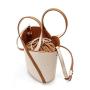 Private Label Elegant Vegan Leather Drawstring Womens Bucket Bags High Quality Crossbody Bag Female Chic Custom Ladies Hand Bags