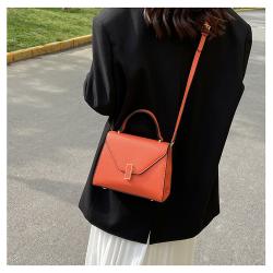 Lock Designer Handbags Woman Bags Luxury Pure Color Custom Designer Handbag Pu Latest Bags 2023 Women Handbags CY74353