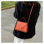 Lock Designer Handbags Woman Bags Luxury Pure Color Custom Designer Handbag Pu Latest Bags 2023 Women Handbags CY74353