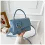 2024 New Arrival Bags Brand Golden Chain PU Leather Shoulder Bags Ladies Trendy Fashion Women's Handbags