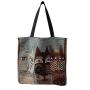 Large Capacity Cartoon Printed Canvas Mommy Tote Bag Cute Shoulder Student Bag Portable Design