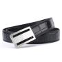 Cintos Masculinos Erkek Kemer Cinturones Fashion luxury Designer Genuine Crocodile Leather Belts For Men Alligator Man Belt