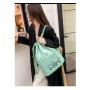 ZX005 Waterproof Fitness Training Travel Bag Oxford Embroidery Flower Casual Backpack Dry Wet Separation Sport Drawstring Bag