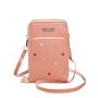 2024 New Small Mini Single Shoulder Crossbody Bag Mobile Phone Bag Touch screen Zipper Wallet Fashion Mobile Phone Messenger Bag