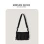 Customized High Quality Stylish PU Material Soft Comfortable Sling Canvas Tote Handbags Shopping Bags Women Shoulder