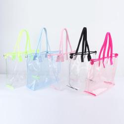 Hot Sale Lady Wholesale Cheap Custom Organizer Tote Beach Bag Women Pink Tote Bag Fashion Designer Handbags