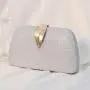 Metal leaf clutch bags small square bag women's handbag 2024 New fashion luxury design evening bag