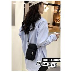 HR427 Vertical Women's Mobile Phone Storage Bag New Mobile Phone Women's Crossbody Bag Oxford Cloth Purse Pocket Coin Mini Bag