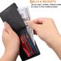 Manufacturer Wholesale Men Wallet Custom Logo Anti-Theft Brush Handmade Wallet