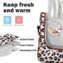 Wholesale Private Label Insulated Lunch Bag for Women Reusable Lunch Box Cute Cooler Tote for Work Picnic or Travel