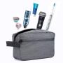 Portable Cosmetic Organizer Pouch Travel Shaving Dopp Kit Waterproof Toiletry Bag For Men