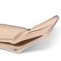 Custom Women PU Leather Billfold Pink Purse With Card Slots Snap Closure Pocket Short Small Zippered Wallet