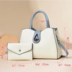 2023 Luxury Large Capacity Ladies Shoulder Bags PU Leather Trendy High Quality Fashion Women's Handbags With Purse