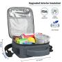 Lunch Box for Men Reusable Lunch Bag Men Adult Women Insulated Small LunchBox with Combination Lock