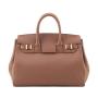 Manufactory Lychee Vegan Leather Large Capacity Bags Women's Handbags Design Luxury Tote Shoulder Leather Lady Bag For Sale