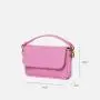 Wholesale Designer Messenger Small Square Bag PU Leather Ladies Shoulder Handbags Crossbody Bag For Women