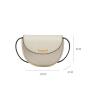 2023 Wholesale Summer Fashion Manufacture Leather Ladies Shoulder Saddle Bags Crossbody Bags Custom Logo Womens