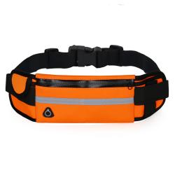Multifunctional waterproof sport phone pouch waist bags running belt bag with earphone hole