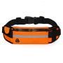 Multifunctional waterproof sport phone pouch waist bags running belt bag with earphone hole