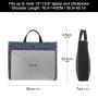 Lovevook custom laptop bags women waterproof  Geometric luminous ladies casual totes shoulder bags women handbags laptop bags