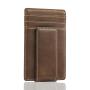 Fashion business credit card holder wallet leather card holder slim money clip wallet for men
