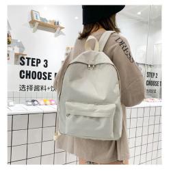 Factory Wholesale New Academic Oxford Cloth Travel Backpack Men Women High School Students Simple Large Capacity Fashionable