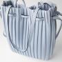 2024 Custom Wrinkle Drawstring Crossbody Bag Fashion Vegan Leather Cross Body Bucket Bags